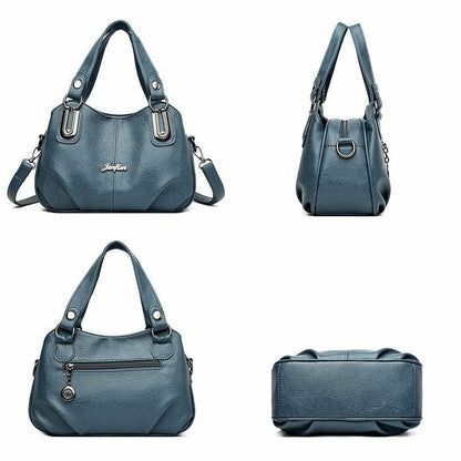 Soft Leather Messenger Luxury Handbag For Women Designer Shoulder Bags Tote Sac