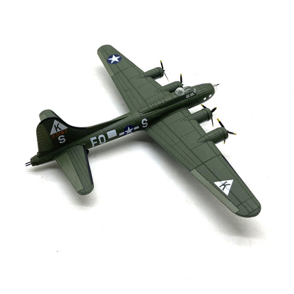 FLOZ US B-17 Flying Fortress 1/144 diecast plane model aircraft Silver Yellow