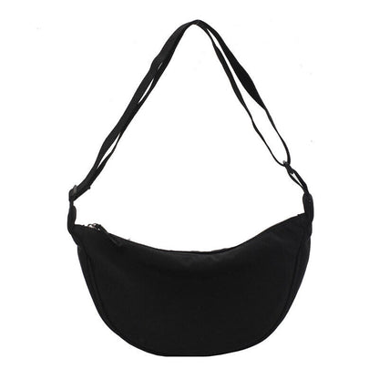 Canvas Crossbody Bag For Women Portable Chest Bag Shoulder Cross Body Bag
