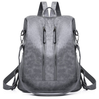 Women Backpack PU Bag Bucket Lady Shoulder Packs Backpacks Travel Rucksack