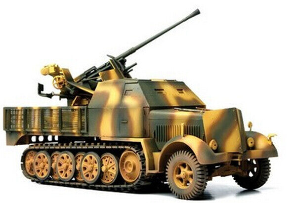 FOV WWII German 37mm anti-aircraft artillery vehicle 1/72 DIECAST MODEL TANK