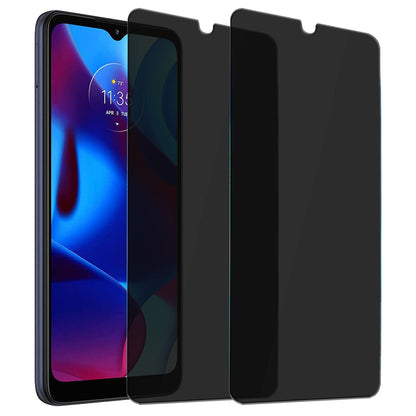 For Motorola Moto G Pure (2021) Privacy Tempered Glass Anti-Spy Screen Protector