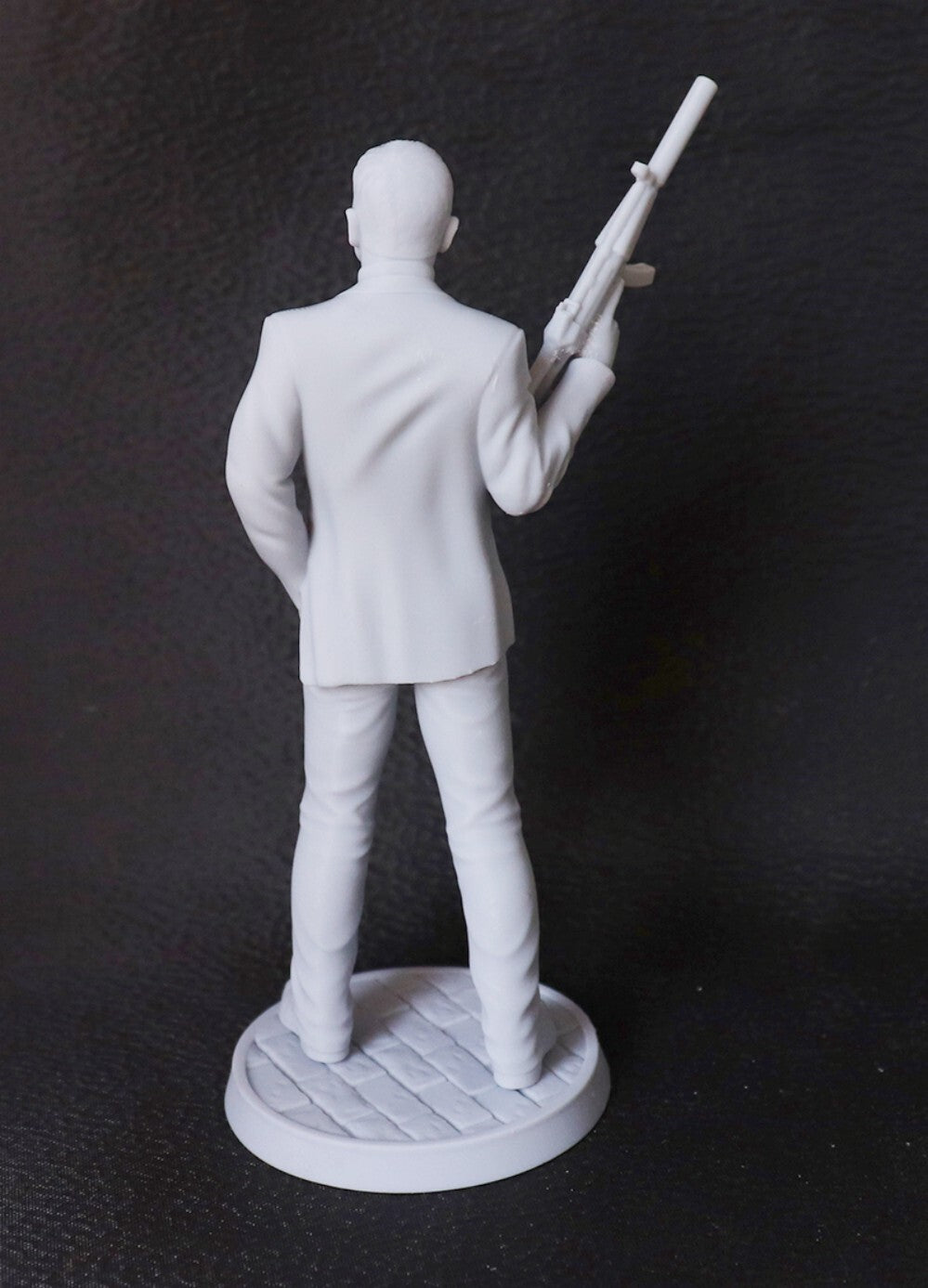 1/24 resin figures model Film Character Male Agent Gunman Unassembled unpainted