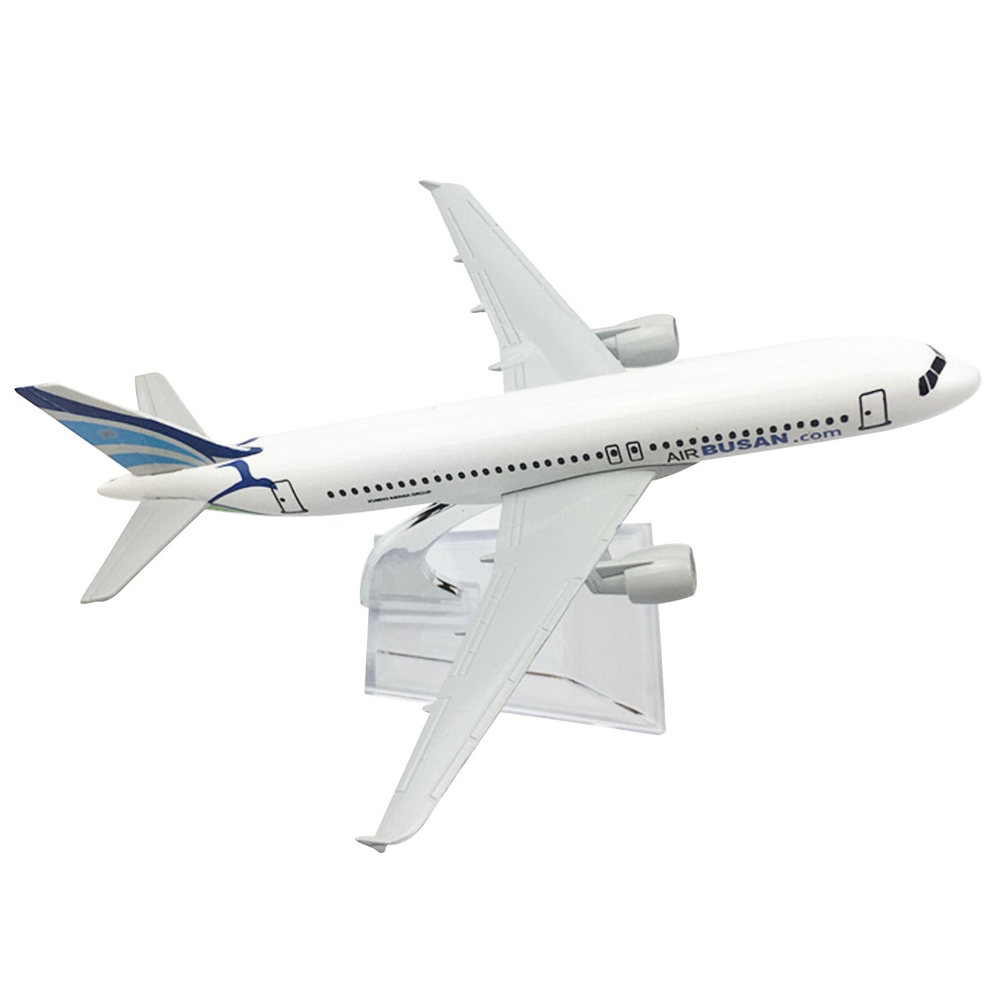 1:400 16cm A320 Air BUSAN Airlines Airplane Model Alloy Plane Diecast Ornaments