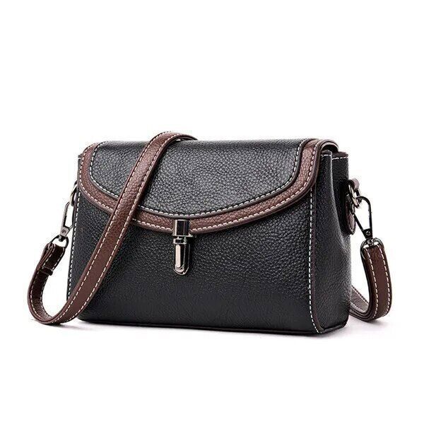 Crossbody Flap Shoulder Bags Women PU Handbag Messenger Purse Female