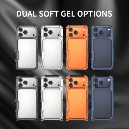 Metal Frame Phone Case for iPhone 17 Pro Max & iPhone 16 - Heat-Dissipating