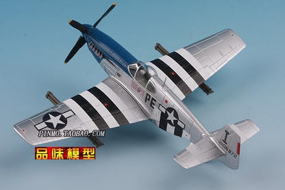 1/72 World War II US P-51B P51 Mustang Fighter Ground Attack Model