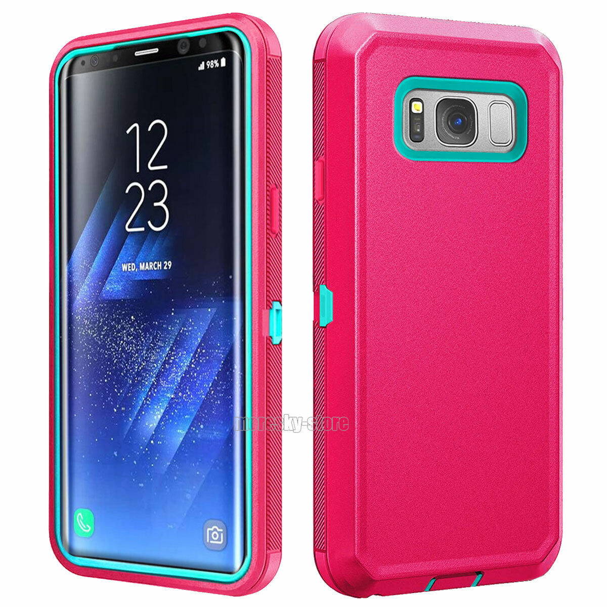 For Samsung Galaxy S8/S8 Plus Protective 3in1 Rugged Heavy Duty Case Cover