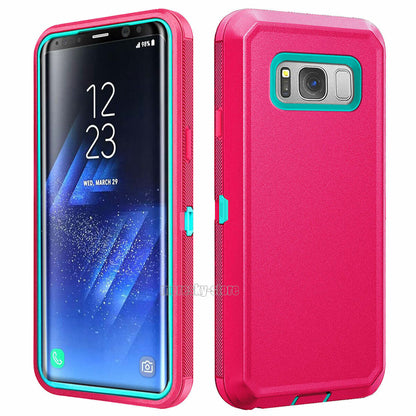 For Samsung Galaxy S8/S8 Plus Protective 3in1 Rugged Heavy Duty Case Cover
