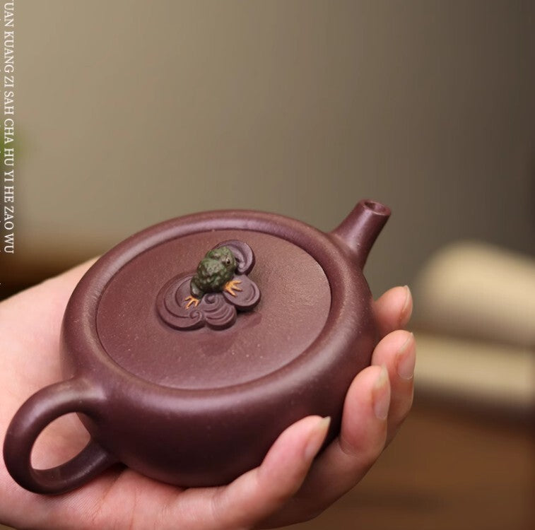150cc chinese Yixing Handmade Zisha teapot Purple clay ChanQu Gongfu Tea Pot