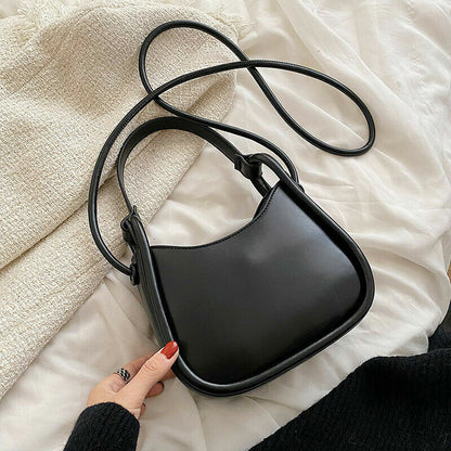 PU Leather Women's Handbag Short Handle One Shoulder Crossbody Bags
