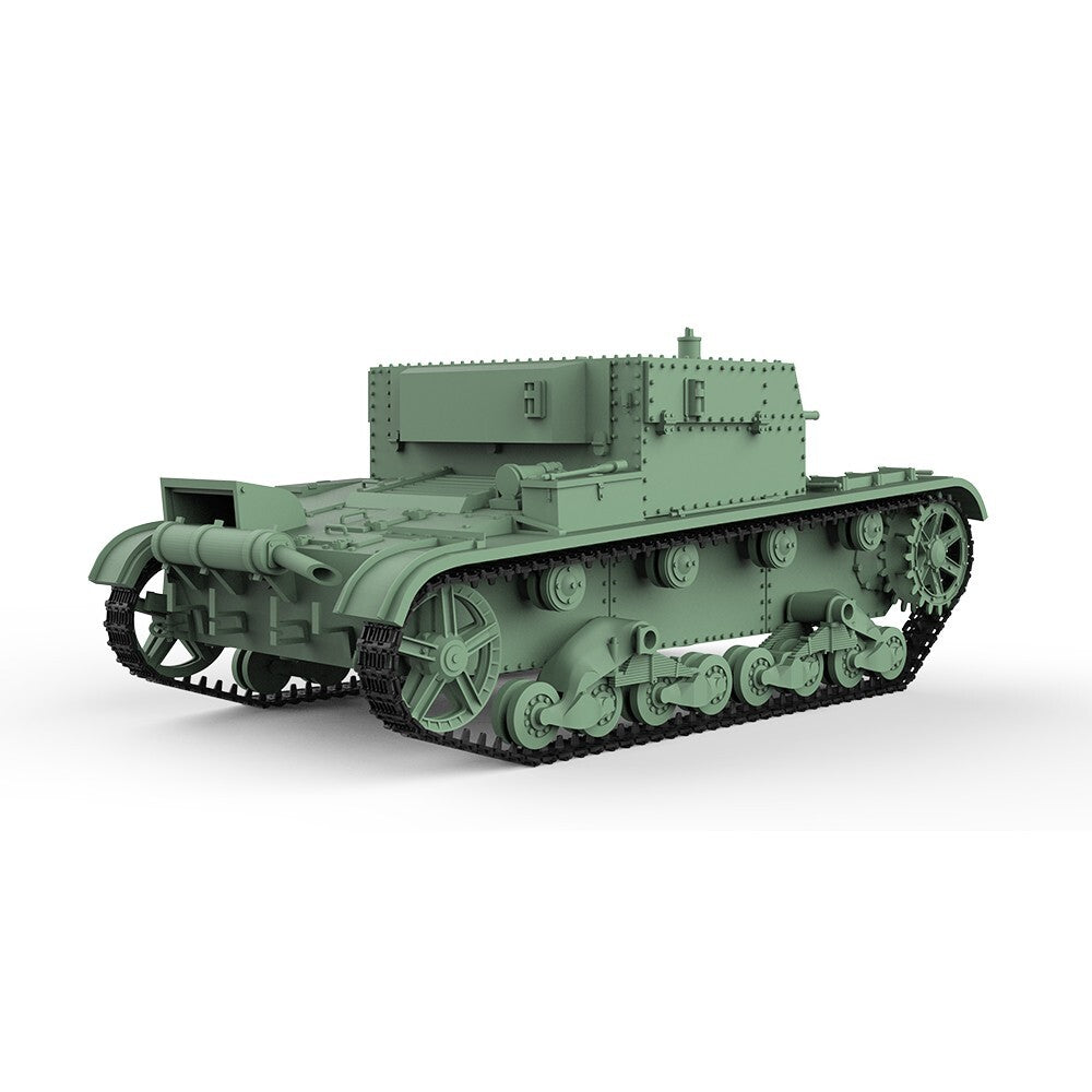 SSMODEL SS72616 1/72 25mm Military Model Kit Soviet AT-1 Tank Destroyer