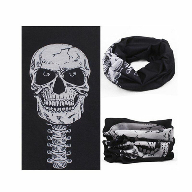 Bandana Mask Neck Gaiter Plaid Hunting Camping Scarf Quick Drying Winter Bicycle