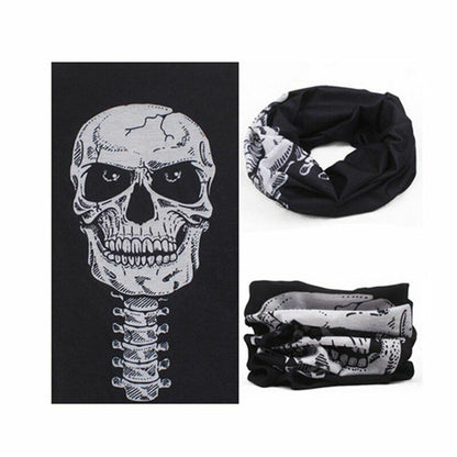 Bandana Mask Neck Gaiter Plaid Hunting Camping Scarf Quick Drying Winter Bicycle