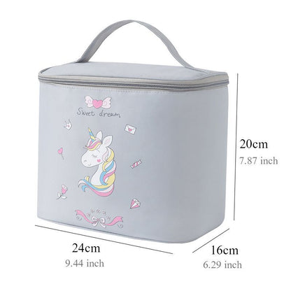 Cosmetic Bag Large Travel Organizer Waterproof Makeup Case Traveling Pouch 1 PC
