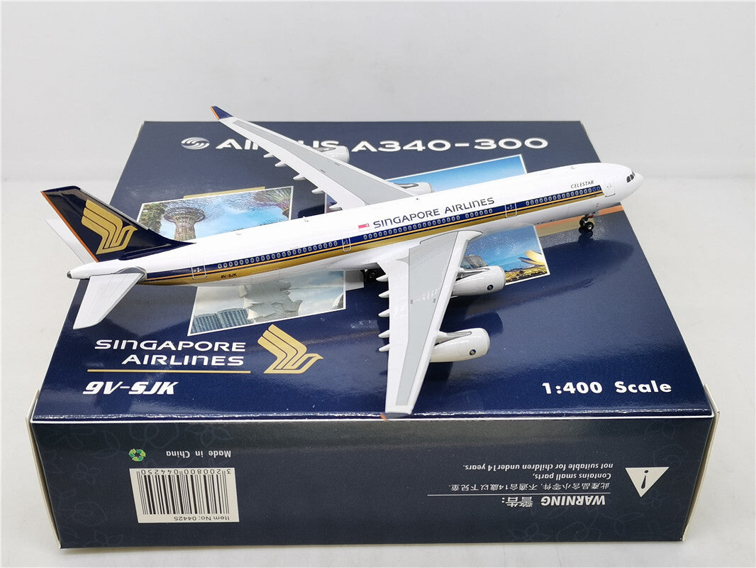 1:400 Phoenix SINGAPORE AIRLINES AIRBUS A340-300 Airplane Diecast Aircraft Model
