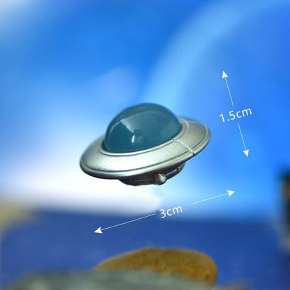 Ant Farm Decoration Resin Mini Astronaut Space Anthill Nesting Landscaping Decor