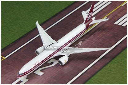 1:400 JC Wings QARAR BOEING 777-300ER Passenger Airplane Diecast Aircraft Model