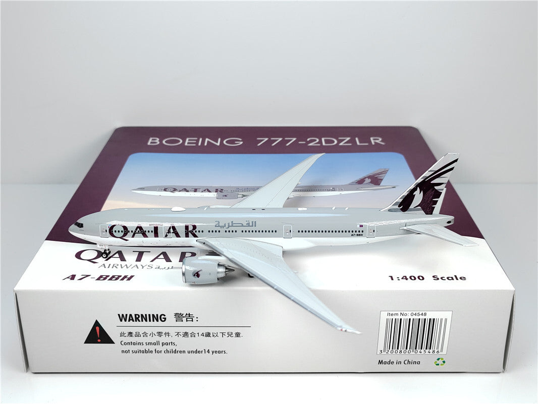 1:400 Phoenix QATAR BOEING B777-200L Airplane Diecast Aircraft Plane Model