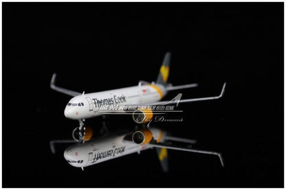 1:400 JC Wings Thomas Cook AIRBUS A321 Passenger Airplane Diecast Aircraft Model