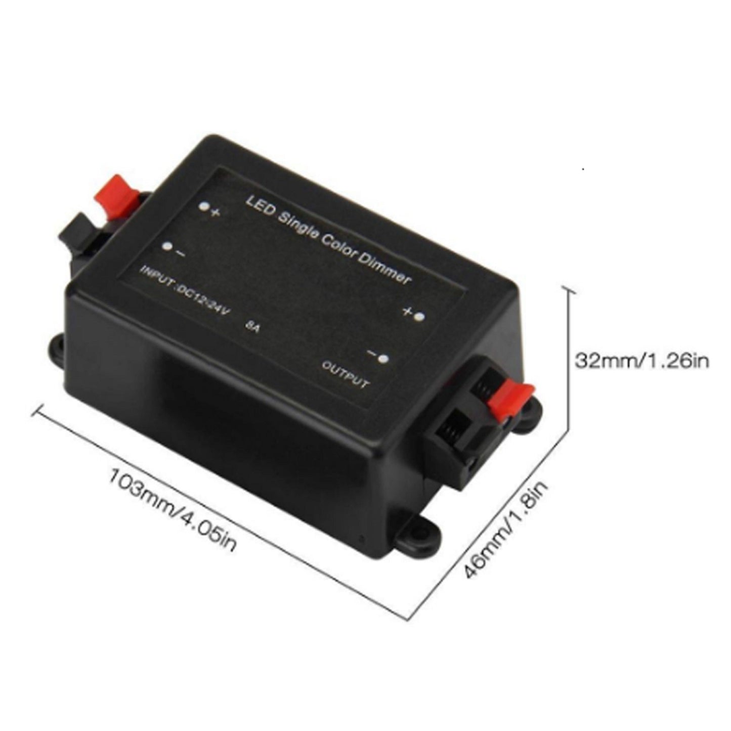 12V-24V 8A RF Wireless Remote Brightness Controller Switch For LED Strip Light