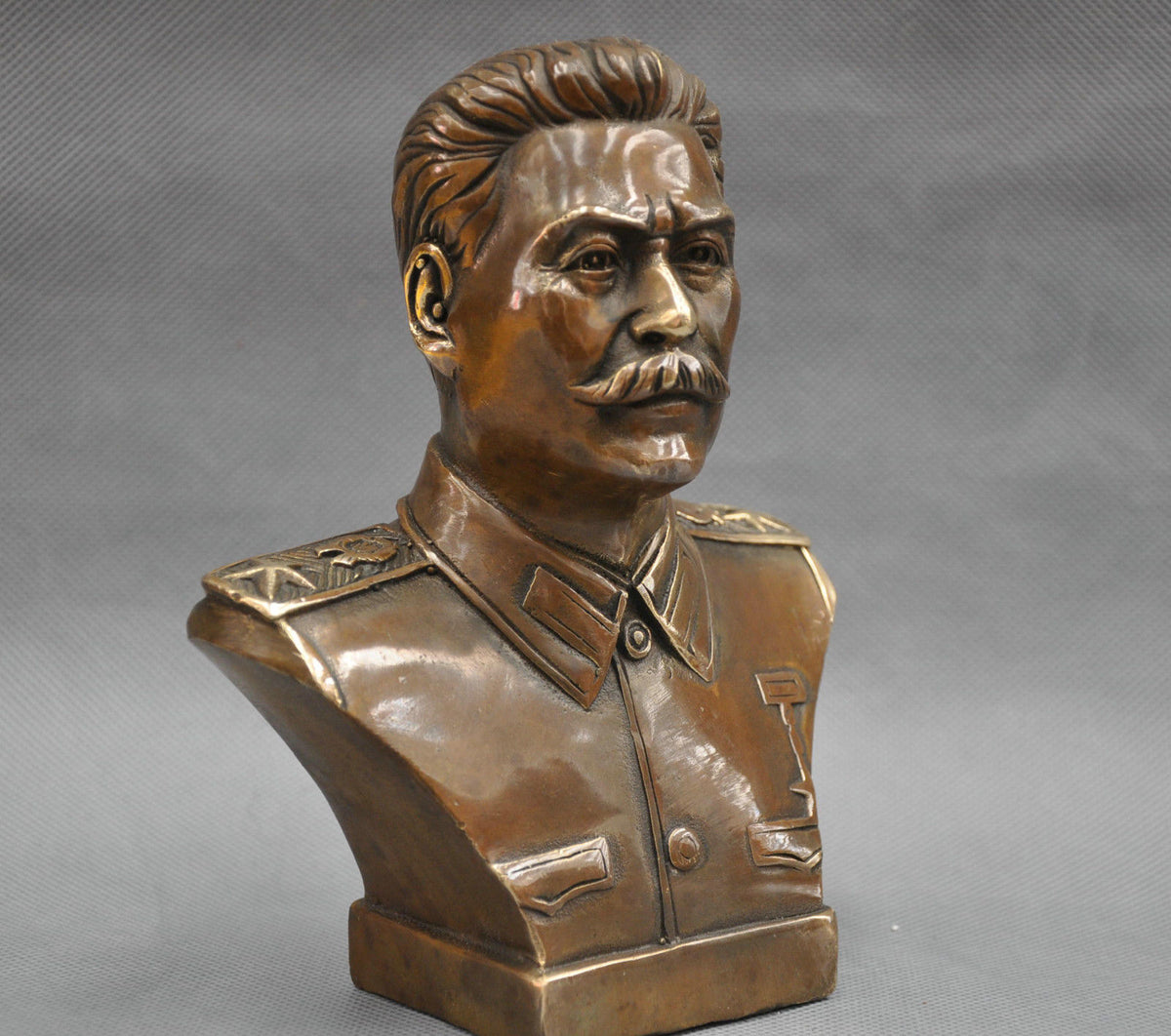 Russian Leader Joseph Stalin Bust Bronze Statue