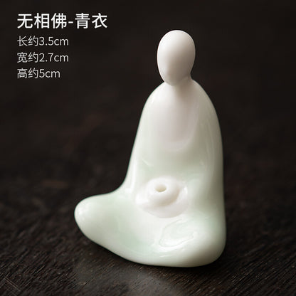 Creative Ceramic Incense Burner Zen Tea Pet Desktop Decoration Incense Burner