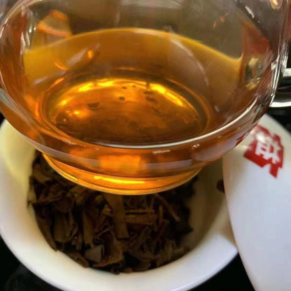 357g Yunnan Pu'er Tea 2003 Yiwu Old Pu-erh Raw Tea Cake Chinese Aged Puerh Tea