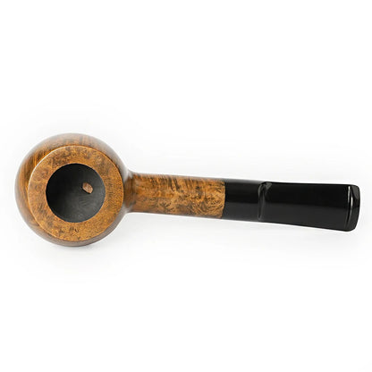 Handmade Bramble Pipe Short Warm Nose Tube Handle Pipe Holder -