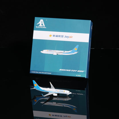 1:400 AeroPolaris Joy Air Boeing 737-800 B-20E5 Airplane Diecast Plane Model