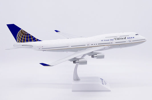 1:200 JC Wings United Airlines B747-400 N118UA Airplane Diecast Plane Model