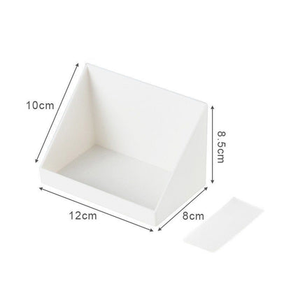 Storage Rack Wall Mounted Self Adhesive Shelf Bathroom Sundries Organizer Holder