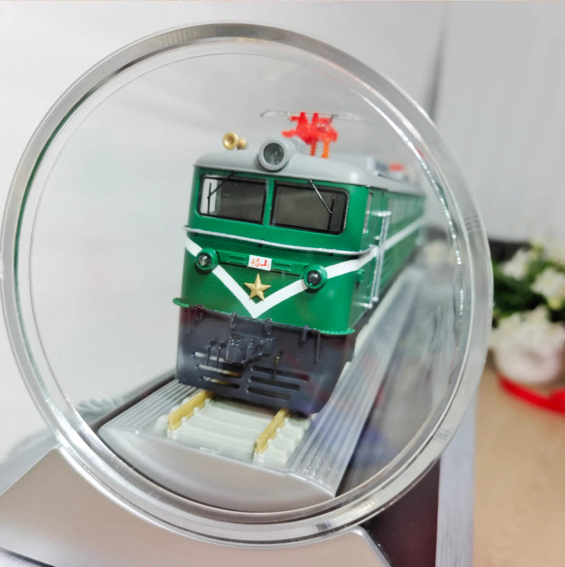 1:64 40CM Shaoshan Type 1 6Y1 Electric Locomotive Passenger Train Diecast Model
