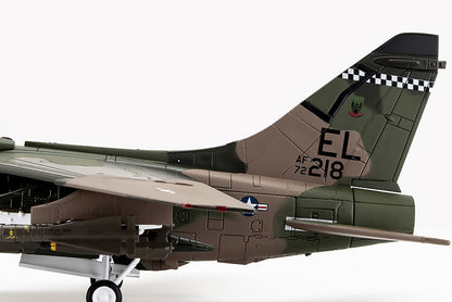 CW A-7D CORSAIR II U.S.A.F 23RD TFW 75TH TFS EL218 ENGLAND AFB 1/72 plane model