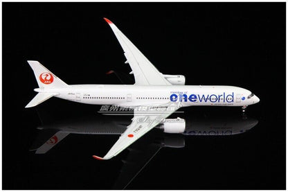1:400 JC Wings JAPAN AIRLINES Oneworld A350-900 Airplane Flap Down Diecast Model
