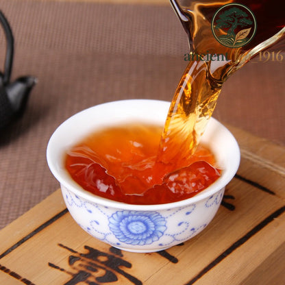 500g 2022 Yunnan Pu-erh Ripe Tea LaobanZhang Ancient Tree Tea Bricks