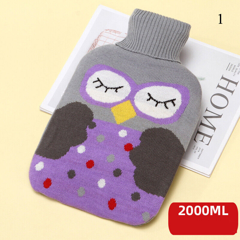 Knitted Hot Water Bag Cover Printed Hot Water Bag Cover Hot Water Bag Cover