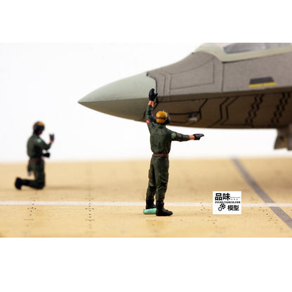1/72 Air Force Ground Troops 10 Soldier Model