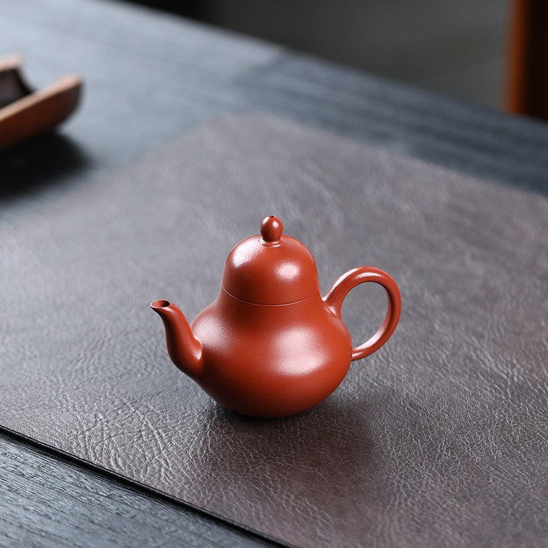 80ml True Yixing Zisha Zhu Clay Tea Pot Marked 7 Infuser Holes Small Kungfu Pots