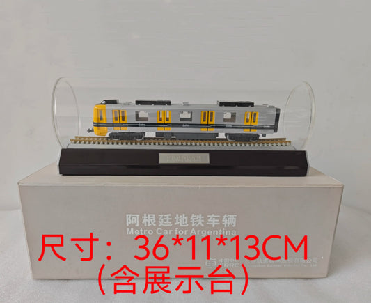 1:68 36CM Metro Car for Argentina Passenger Car Train Diecast Model Collection