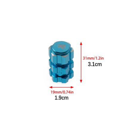 Blue 1/10 RC Car 17mm Wheel Hex Hub Extension Connecter For Traxxas Maxx