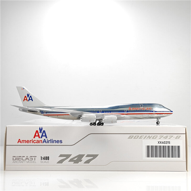 1:400 JC Wings American BOEING B747-8 Airplane Diecast Aircraft Plane Model