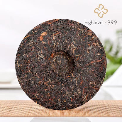 200g Black Tea Cake Sun Dried Dianhong Yunnan Ancient Tree Floral Honey Aroma