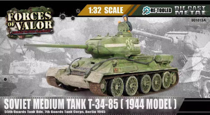 1:32 FOV T-35-85 MEDIUM TANK #36 Berlin 1945 Diecast Military Armor Army Model