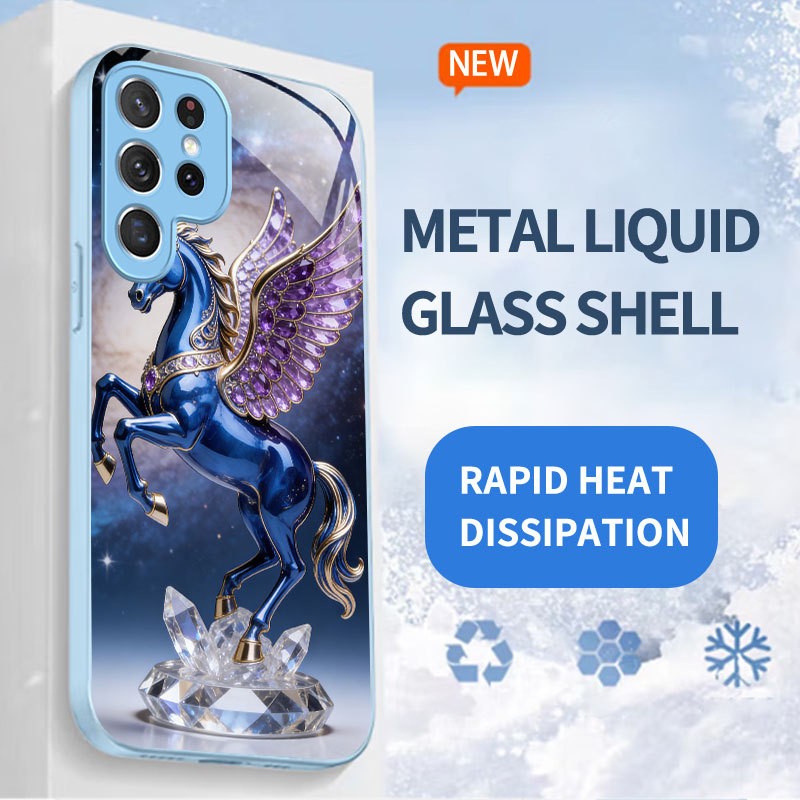 For Galaxy S 26Ultra Phone Case A17 S25/S24 Impact-Resistant Painted Phone Case