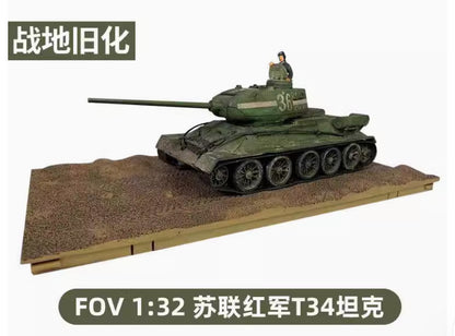 1:32 FOV T-35-85 MEDIUM TANK #36 Berlin 1945 Diecast Military Armor Army Model