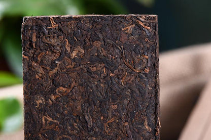 250g Old Pu-erh Tea Cooked Puer Tea Brick Brown Fragrant Brick Menghai Puerh Tea