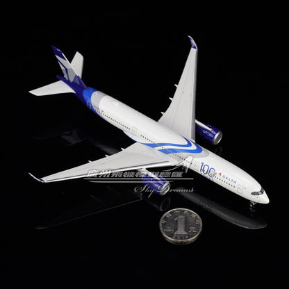 1:400 Phoenix DELTA AIRBUS A350-900 Passenger Airplane Diecast Aircraft Model