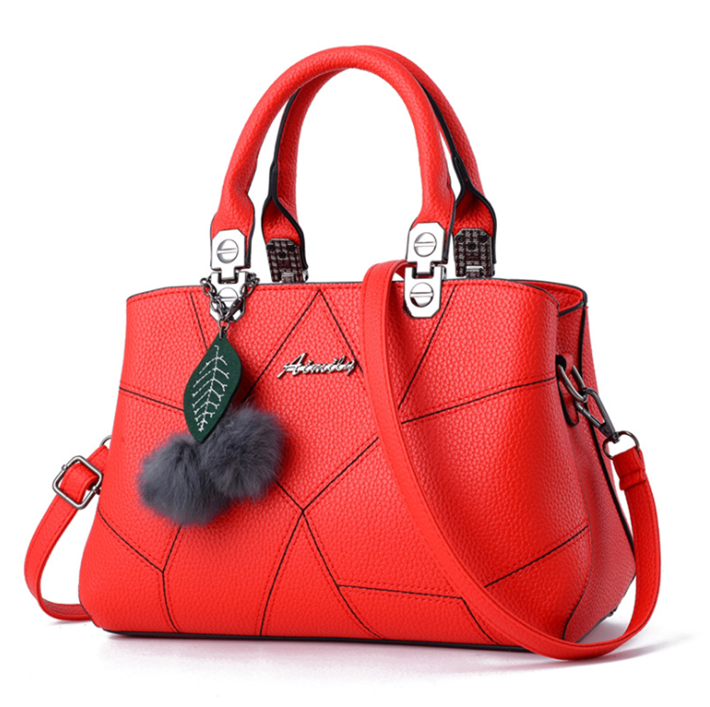 Womens Ladies PU Leather Handbags Shoulder Messenger Satchel Tote Crossbody Bags