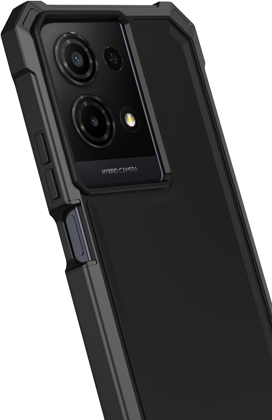 For TCL K32/K33 5G 2025 Phone Case with Tempered Glass Screen Protector,Slim Sof